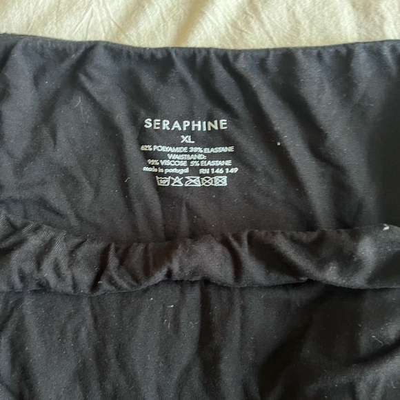 Seraphine Maternity Leggings - XL - 2 Pairs - Maternity Workout Leggings - Picture 3 of 5